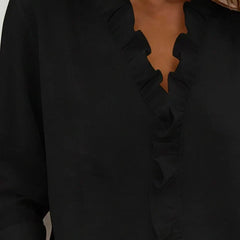 Lottie™ Ruffle V-Neck Blouse