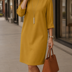Odette Tummy-Concealing Midi Dress