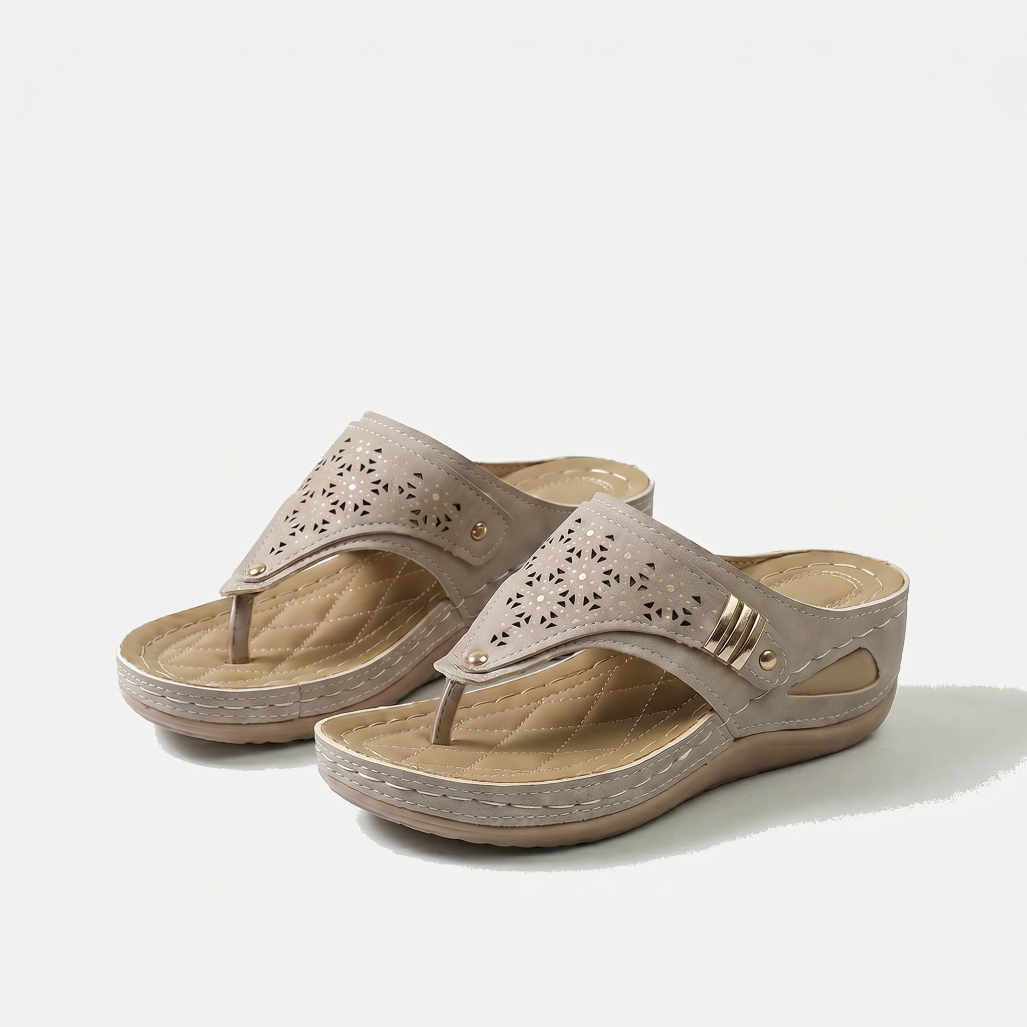 Anna™ | Comfort Wedge Toe Sandals
