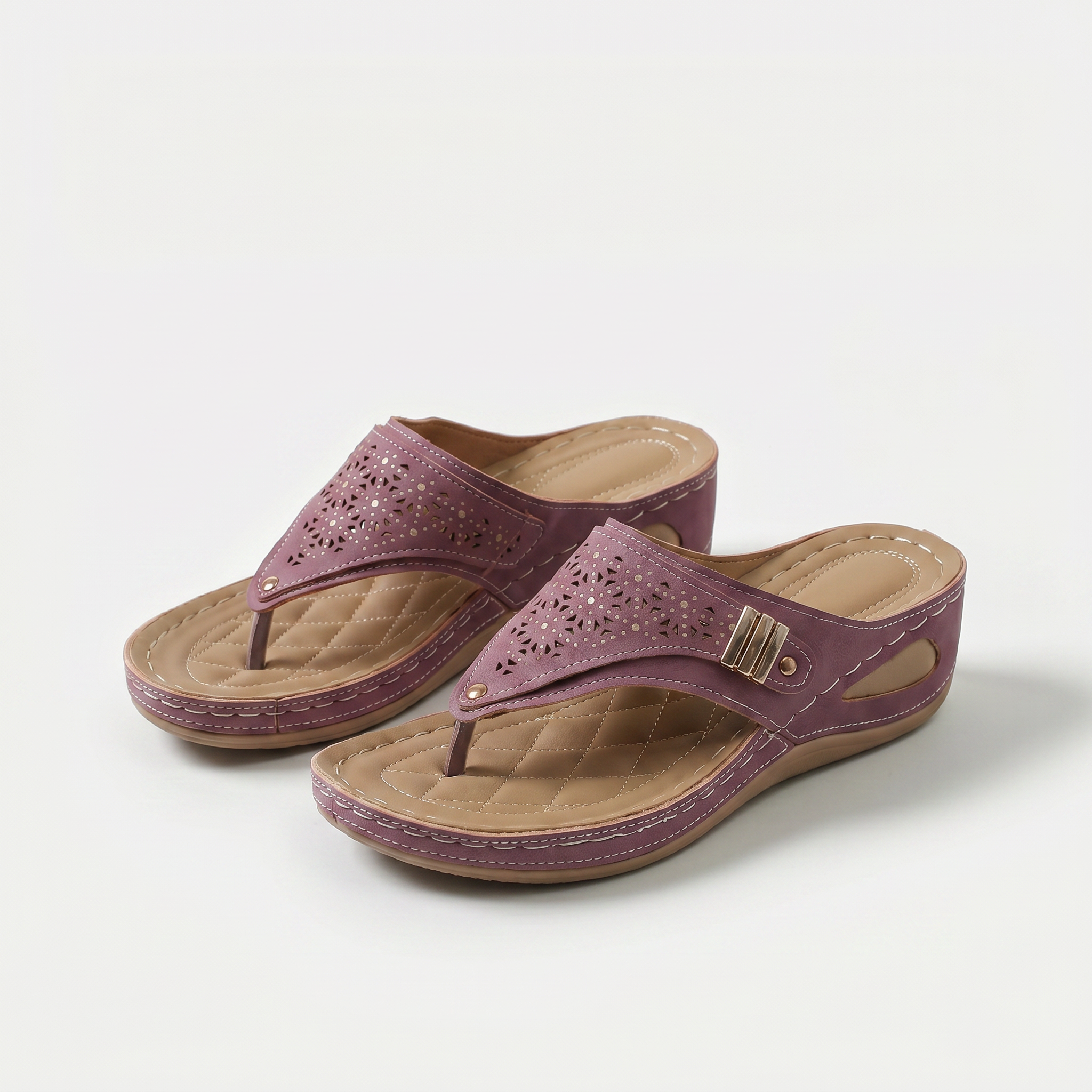Anna™ | Comfort Wedge Toe Sandals
