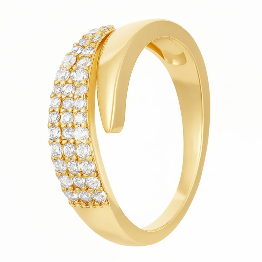 Elegant Gold Ring | Symbol of Strength, Hope & Solidarity