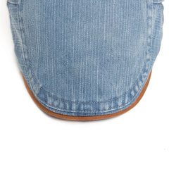 Kian™ Premium Denim Flat Cap