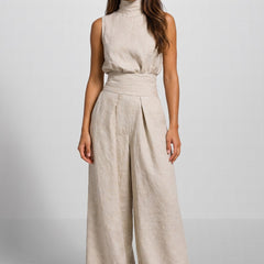 Aleia™ Linen Blend Two-Piece Set