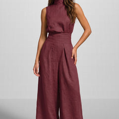 Aleia™ Linen Blend Two-Piece Set