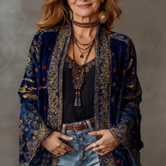 Darcy™ Boho Embroidered Kimono Cardigan