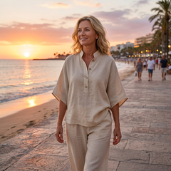 Calliope™ Cotton Linen Casual Set