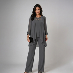 Iva Embellished Three-Piece Set