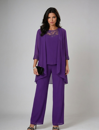 Iva Embellished Three-Piece Set