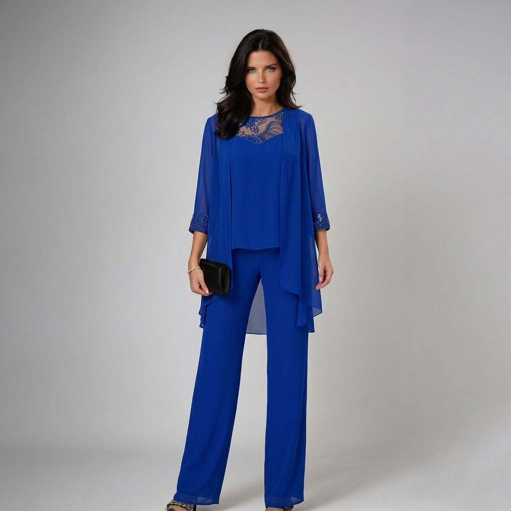 Iva Embellished Three-Piece Set