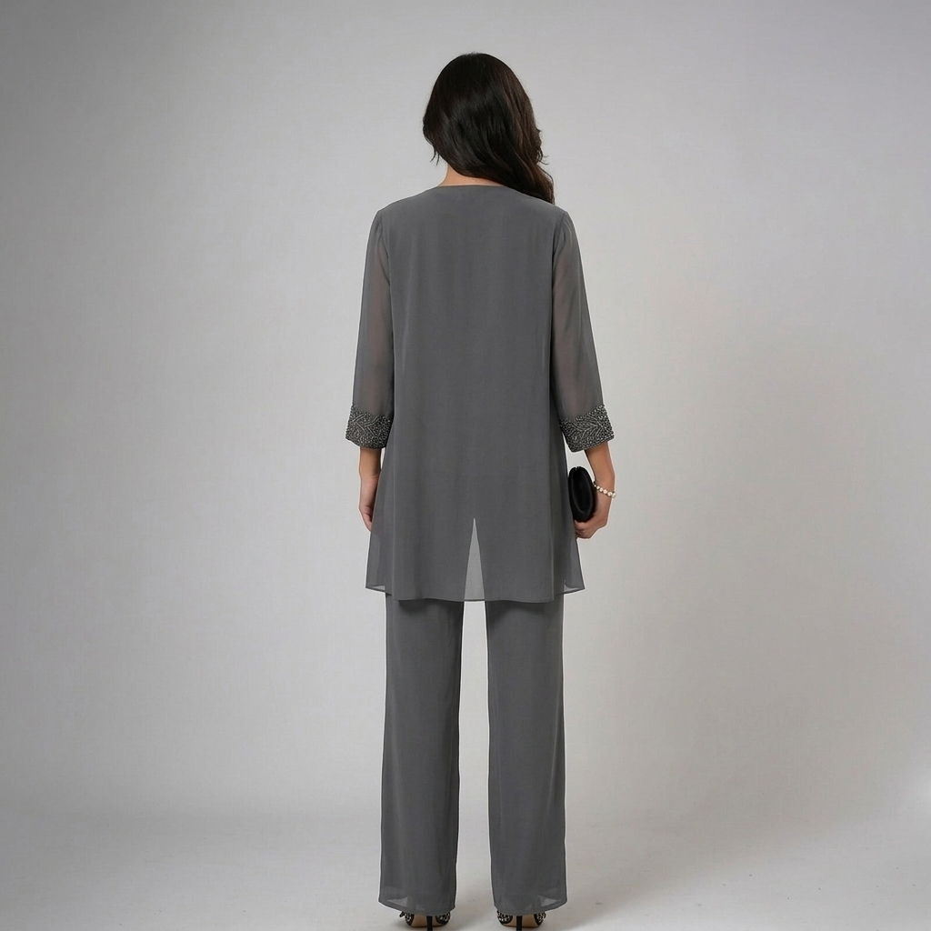 Iva Embellished Three-Piece Set