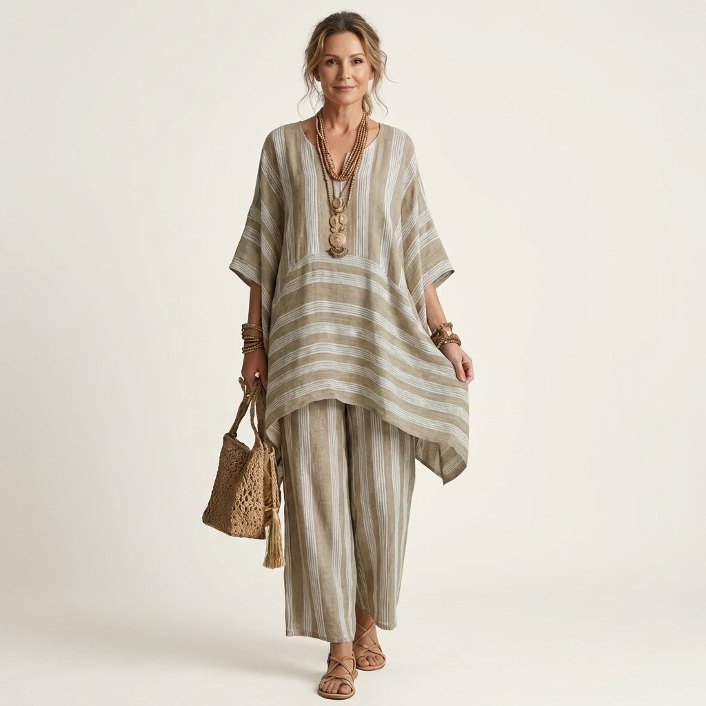 Kiara™ Striped Two-Piece Set