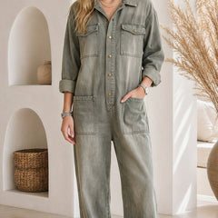 Johanna™ Relaxed Denim Jumpsuit