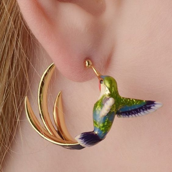 Eléora™ Hummingbird Rings