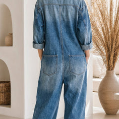 Johanna™ Relaxed Denim Jumpsuit