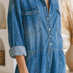 Johanna™ Relaxed Denim Jumpsuit
