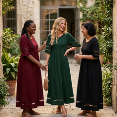 Louise | Flattering Midi Dress
