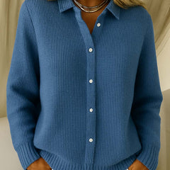 Amari™ | Classic Waffle Knit Cardigan