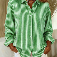 Louise™ | Effortless Striped Knit Cardigan