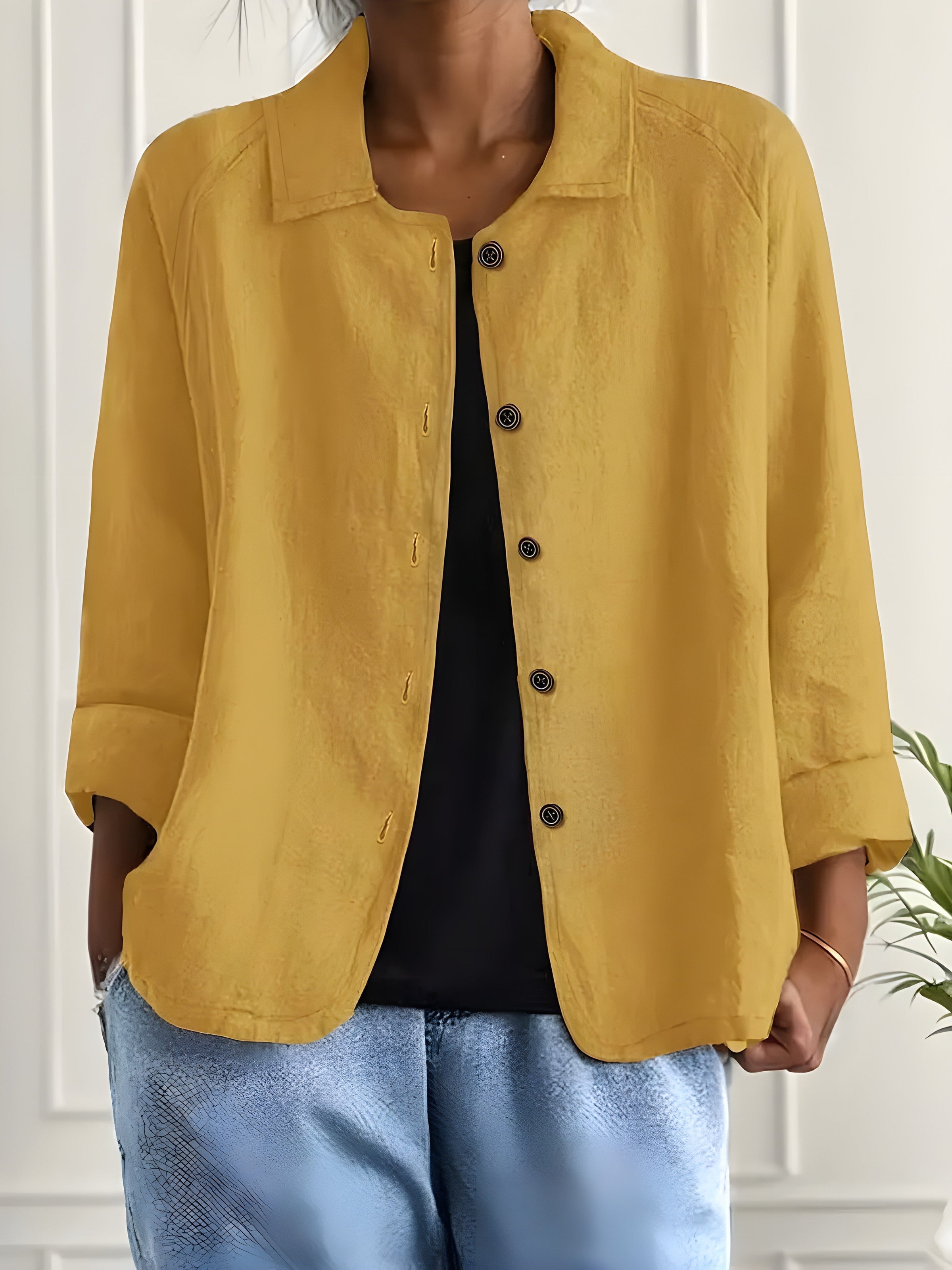 Paula™ | Relaxed Button Blouse