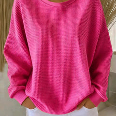 Scarlet™ | Cozy Waffle Knit Jumper