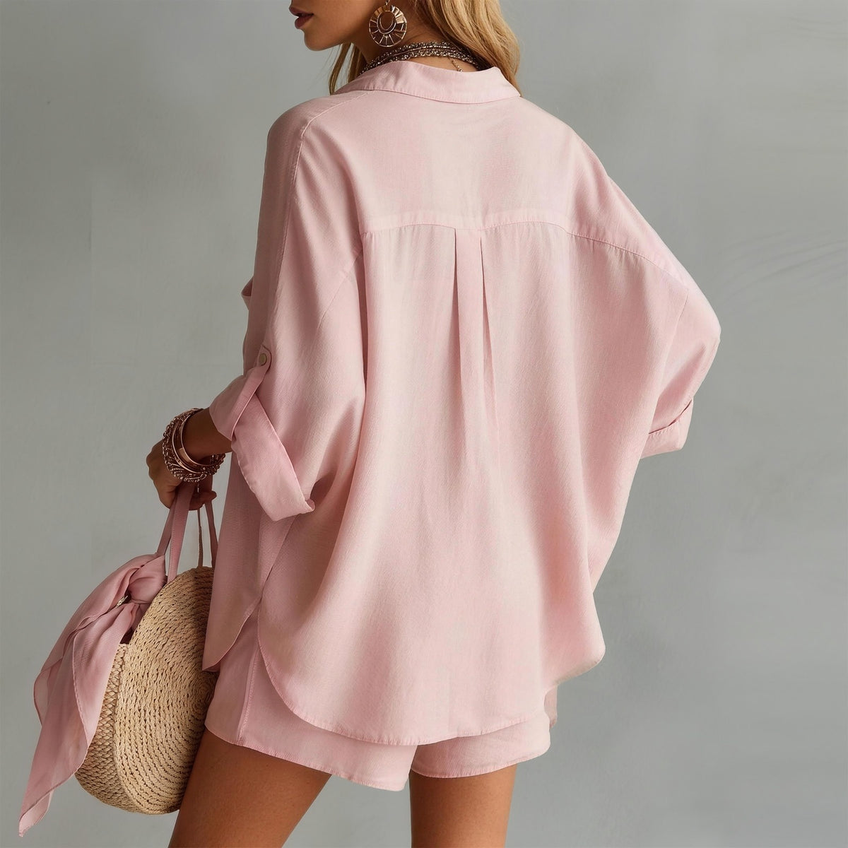 Orlinda™ Summer Matching Set - Pink back