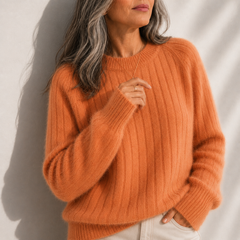 Milana™ | Solid Colour Fluffy Sweater