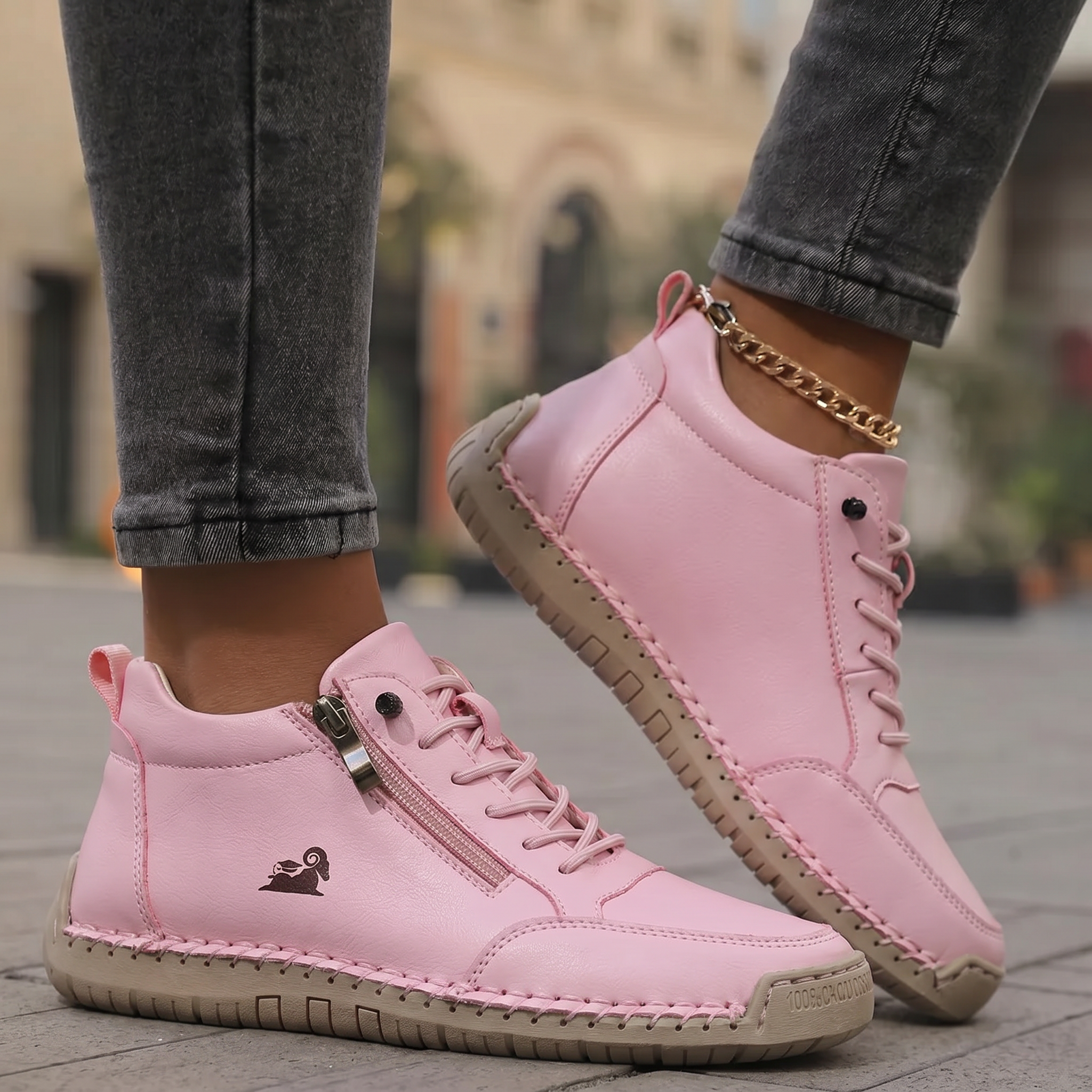 Madison™ | Orthopedic Zip Comfort Sneakers