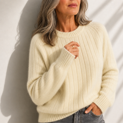 Milana Solid Colour Fluffy Sweater