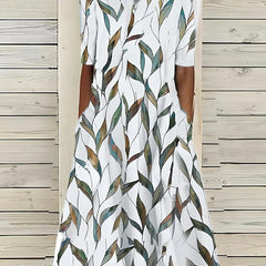 Ayla™ | Coastal Floral Midi Dress