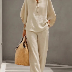 Calliope™ Cotton Linen Casual Set