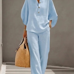 Calliope™ Cotton Linen Casual Set