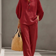 Calliope™ Cotton Linen Casual Set