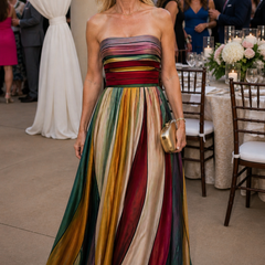 Thalia™ Elegant Strapless A-Line Dress