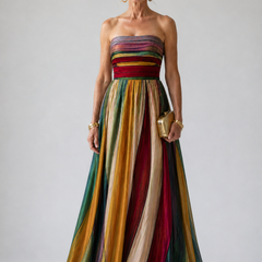 Thalia™ Elegant Strapless A-Line Dress