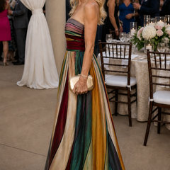 Thalia™ Elegant Strapless A-Line Dress