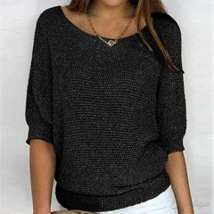 Georgia - Relaxed Knit Top