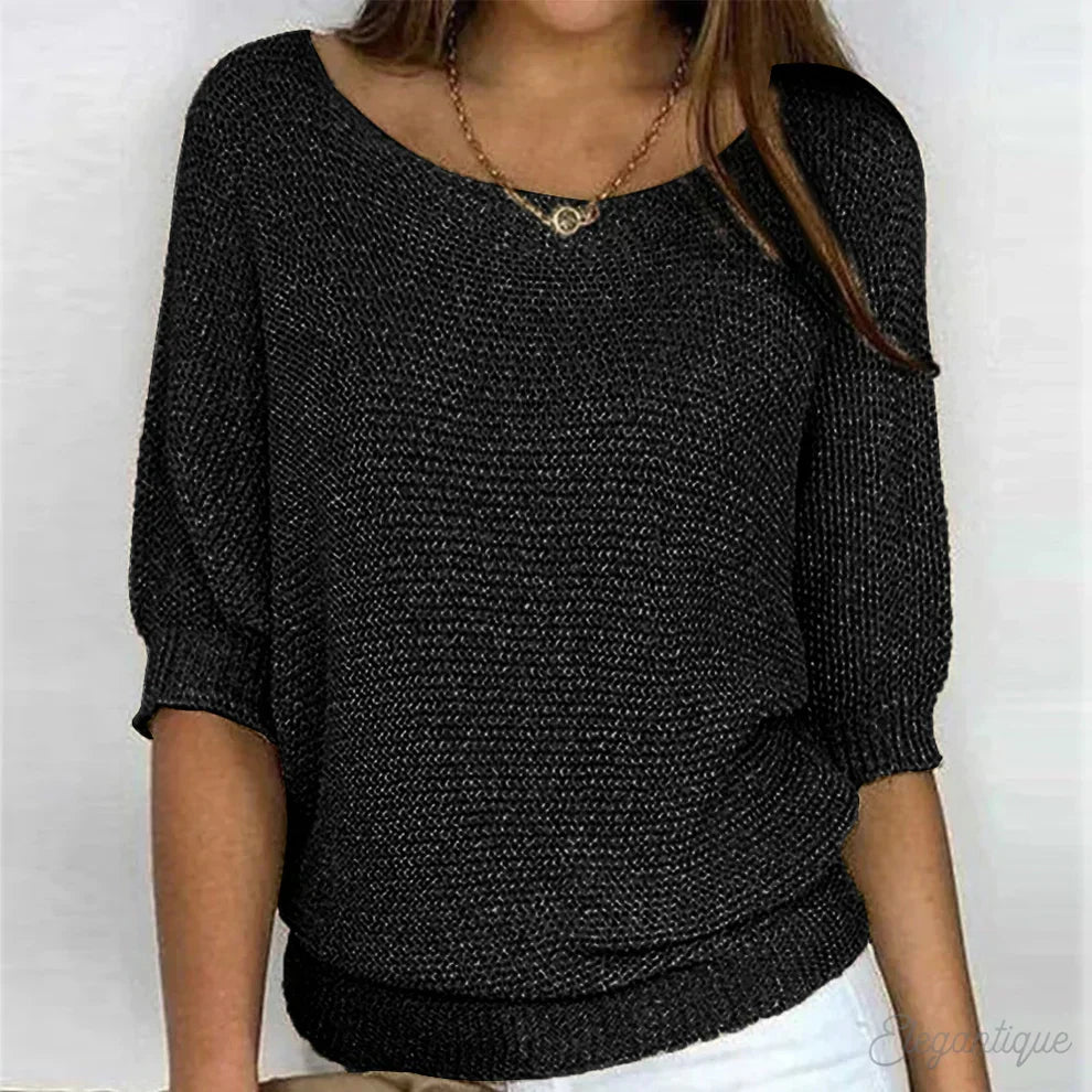 Georgia - Relaxed Knit Top