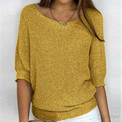 Georgia - Relaxed Knit Top