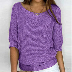 Georgia - Relaxed Knit Top