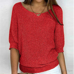 Georgia - Relaxed Knit Top