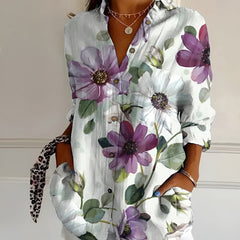 Roseanne™ Floral Breeze Button-Up Shirt