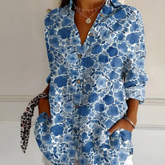 Roseanne™ Floral Breeze Button-Up Shirt
