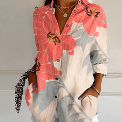 Roseanne™ Floral Breeze Button-Up Shirt