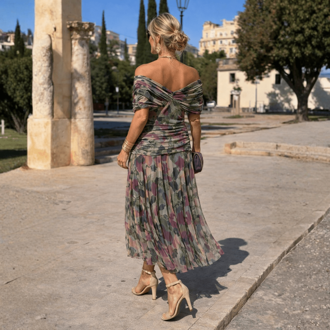 Charlotte™ Long Off-Shoulder Dress