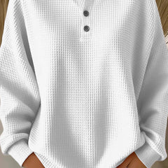 Juniper™ | Cozy Waffle Knit Pullover