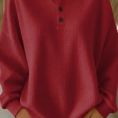 Juniper™ | Cozy Waffle Knit Pullover